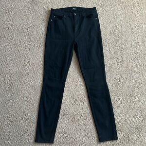 7 for all mankind black jeans